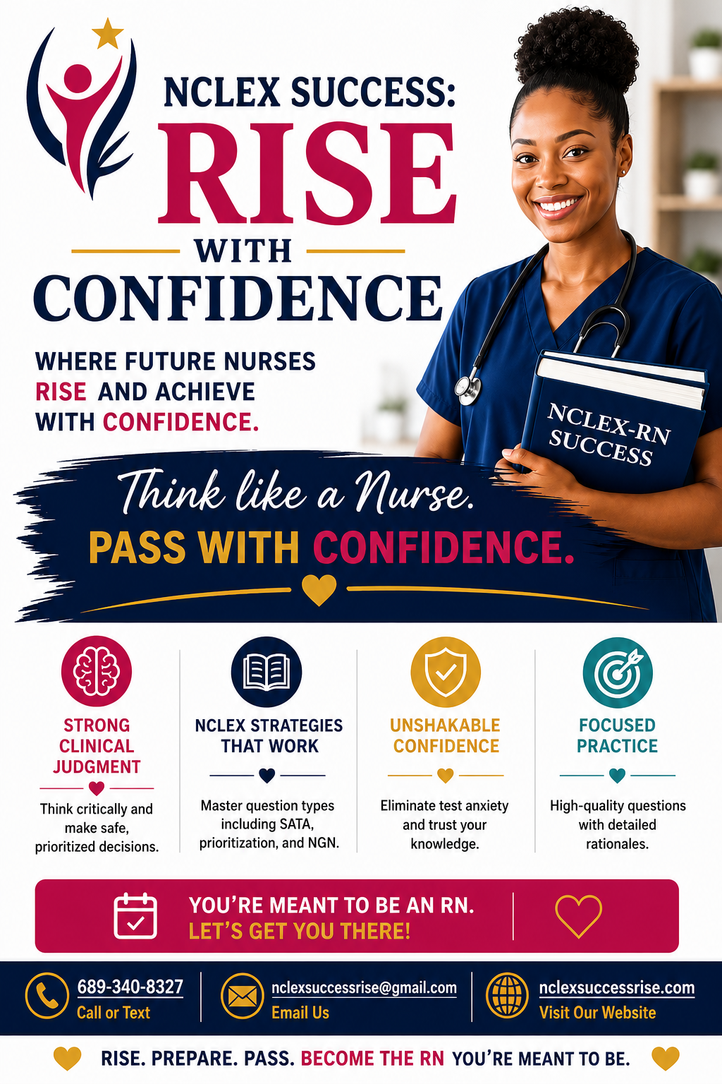 NCLEX Success: Rise with Confidence